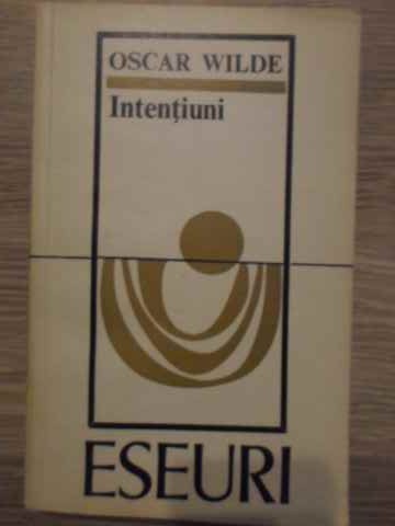 Intentiuni. Eseuri