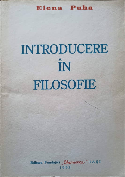 Introducere in filosofie