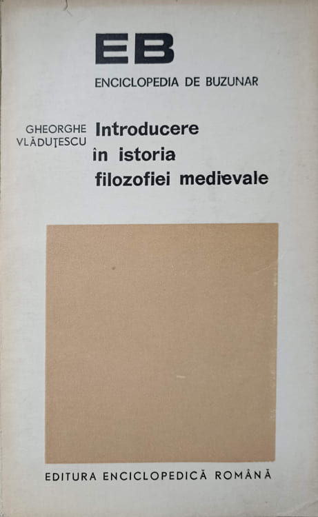 Introducere In Istoria Filozofiei Medievale