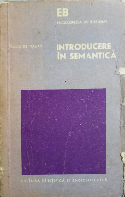 Introducere In Semantica