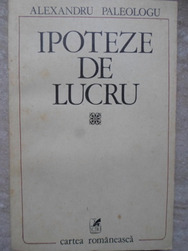 Vezi detalii pentru Ipoteze De Lucru