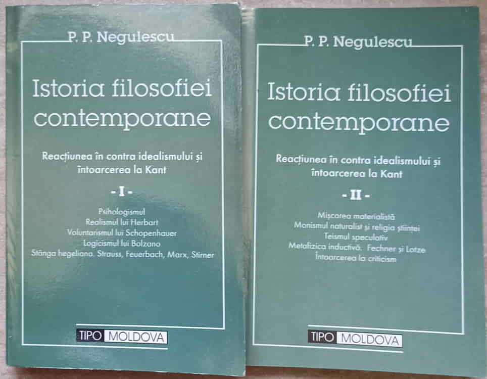 Istoria Filosofiei Contemporane Vol.1-2