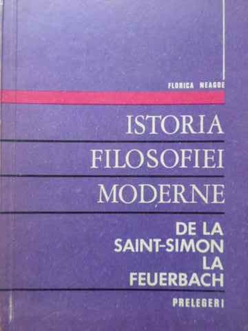 Istoria Filosofiei Moderne, De La Saint-simon La Feuerbach