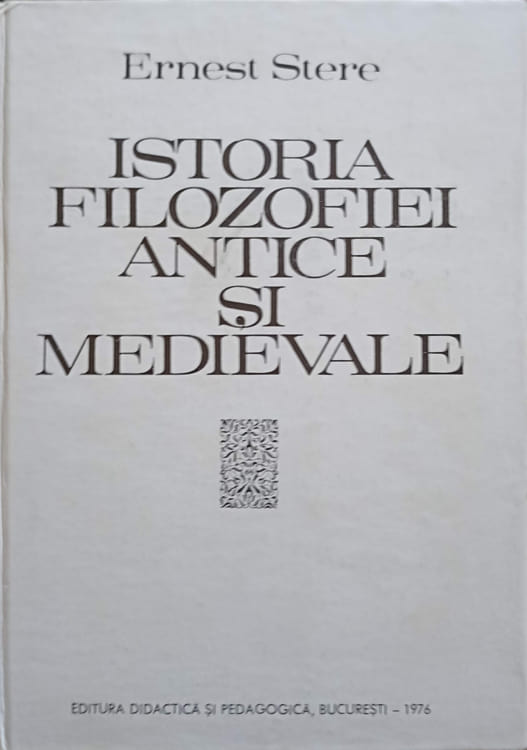 Istoria Filozofiei Antice Si Medievale