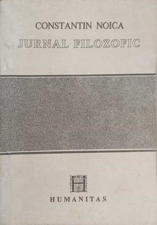 Vezi detalii pentru Jurnal Filozofic