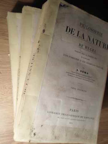 Vezi detalii pentru Philosophie De La Nature De Hegel Vol.1-3