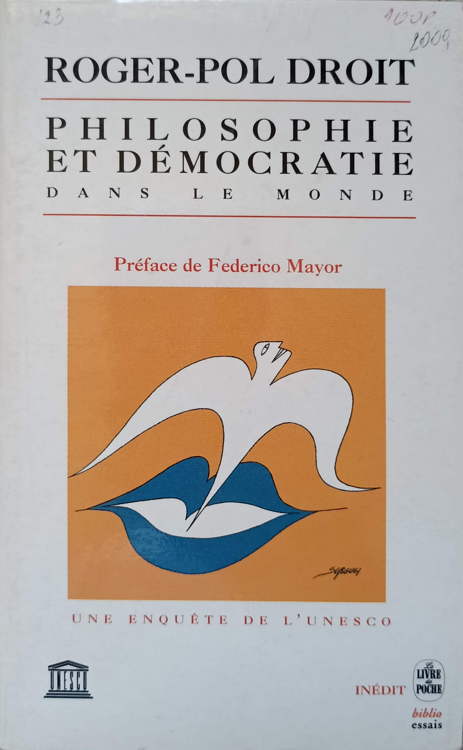 Philosophie Et Democratie Dans Le Monde