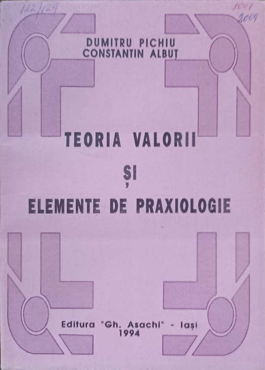 Teoria Valorii Si Elemente De Praxiologie