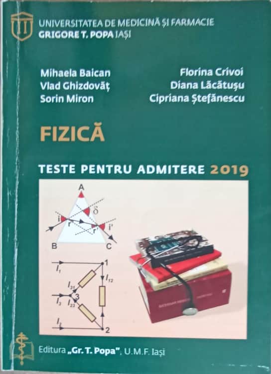 Fizica, Teste Pentru Admitere 2019