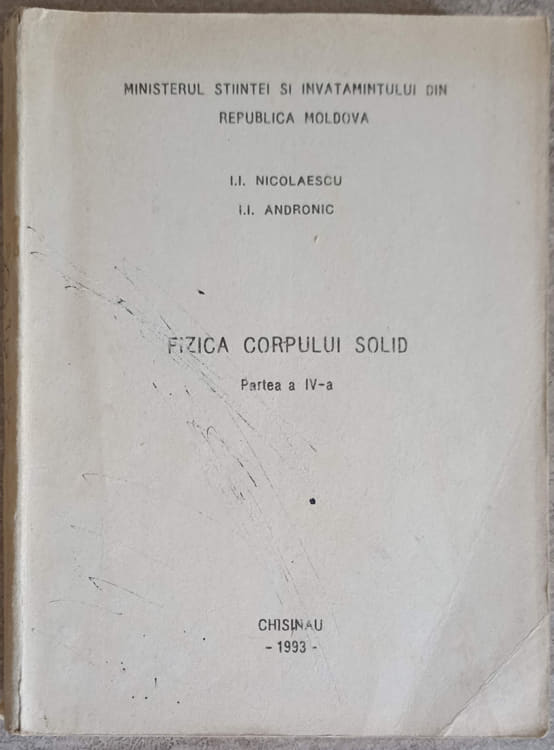 Fizica Corpului Solid. Partea 4