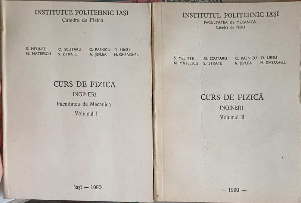 Vezi detalii pentru Curs De Fizica Ingineri Vol.1-2