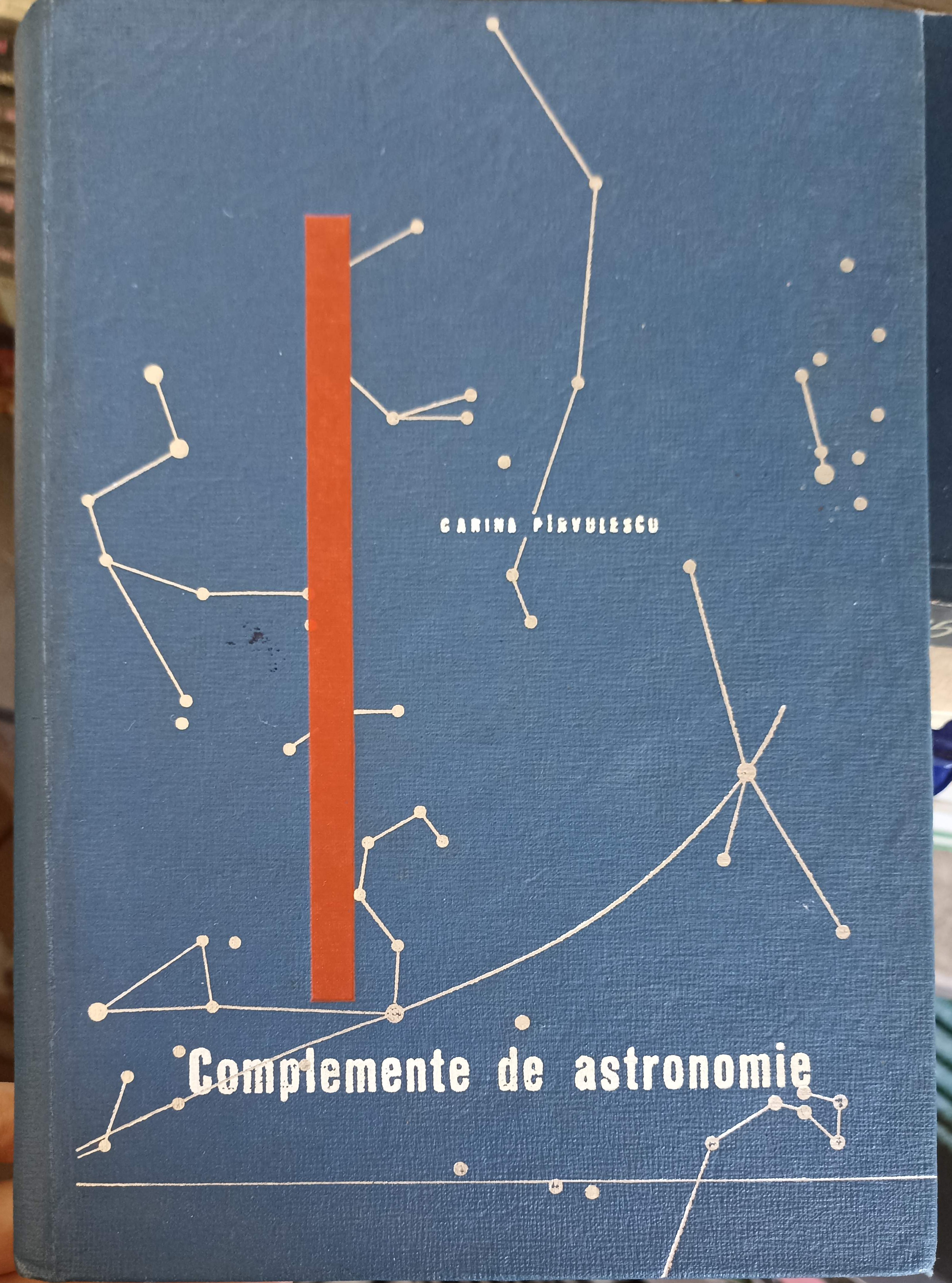 Vezi detalii pentru Complemente De Astronomie