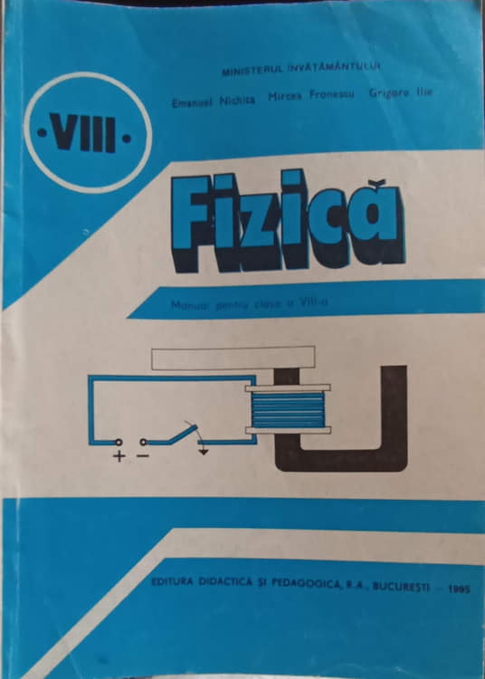 Fizica, Manual Pentru Clasa A Viii-a