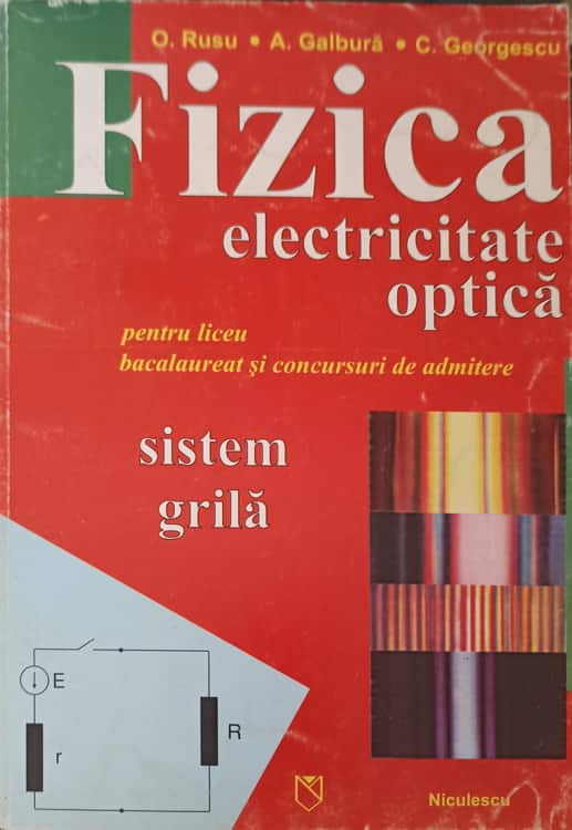 Vezi detalii pentru Fizica, Electricitate Optica Pentru Liceu, Bacalaureat Si Concursuri De Admitere Sitem Grila