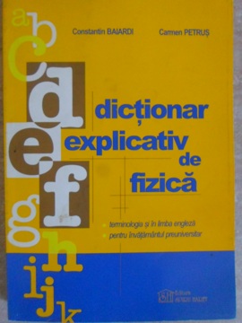 Dictionar Explicativ De Fizica