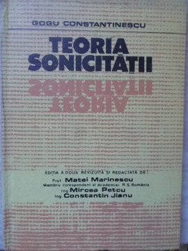 Vezi detalii pentru Teoria Sonicitatii