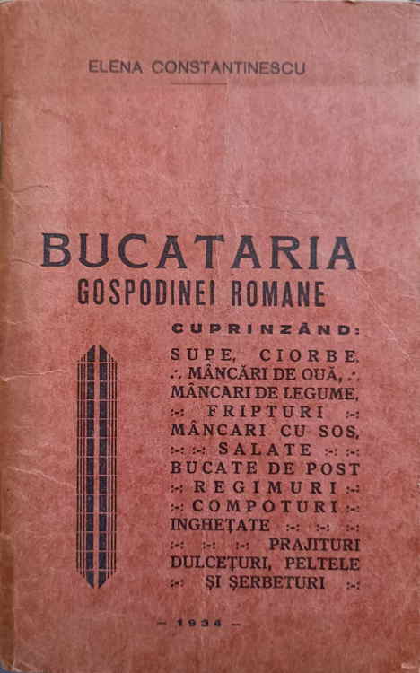 Bucataria gospodinei romane