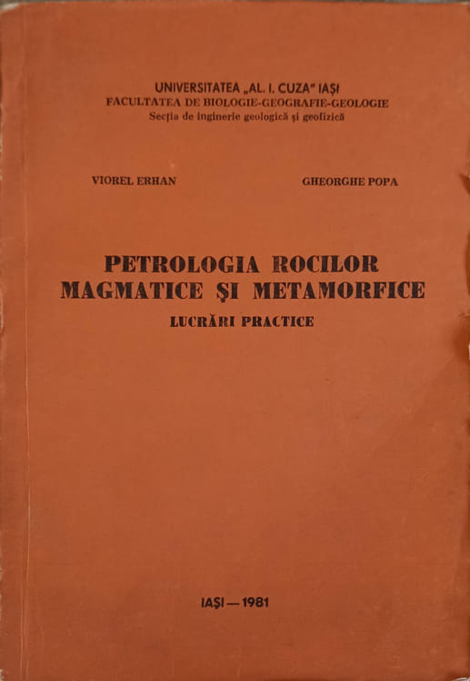 Petrologia Rocilor Magmatice Si Metamorfice. Lucrari Practice