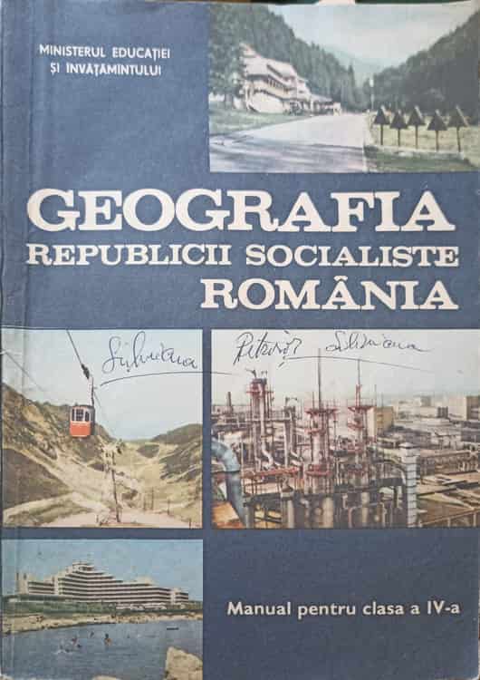 Geografia Romaniei, Manual Pentru Clasa A Iv-a