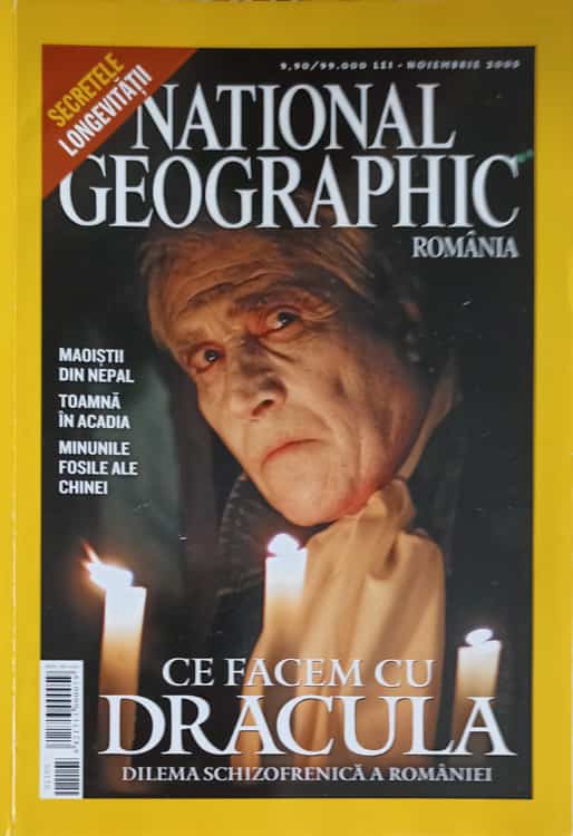 Vezi detalii pentru National Geographic Romania, Noiembrie 2005 Ce Facem Cu Dracula