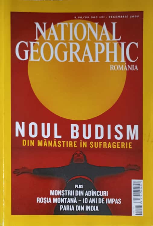 National Geographic Romania, Decembrie 2005 Noul Budism Din Manastire In Sufragerie