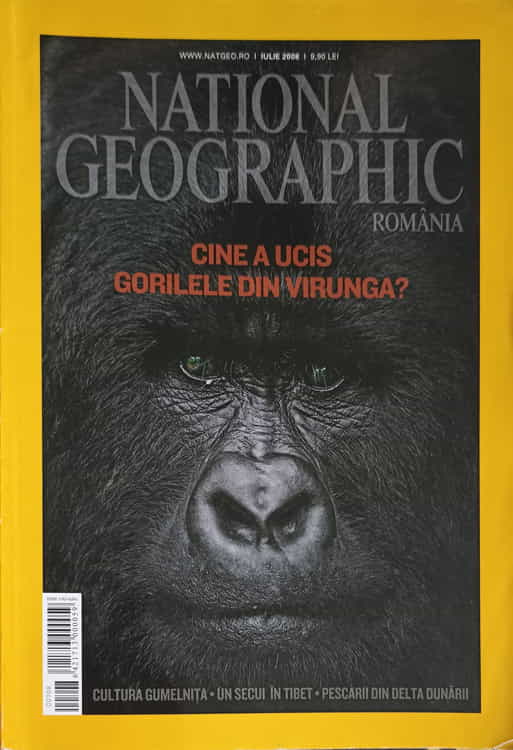 National Geographic Romania, Iulie 2008 Cine A Ucis Gorilele Din Virunga?