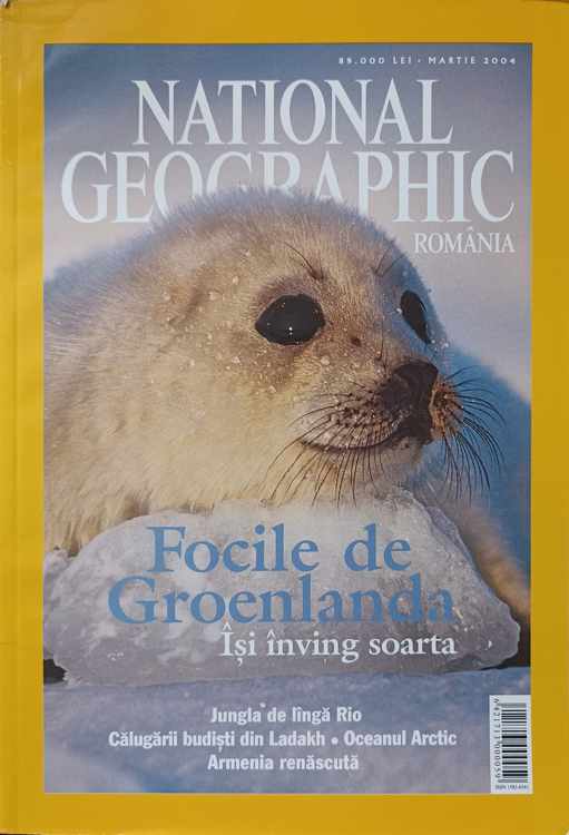 Vezi detalii pentru National Geographic Romania, Martie 2004. Focile De Groenlanda Isi Inving Soarta