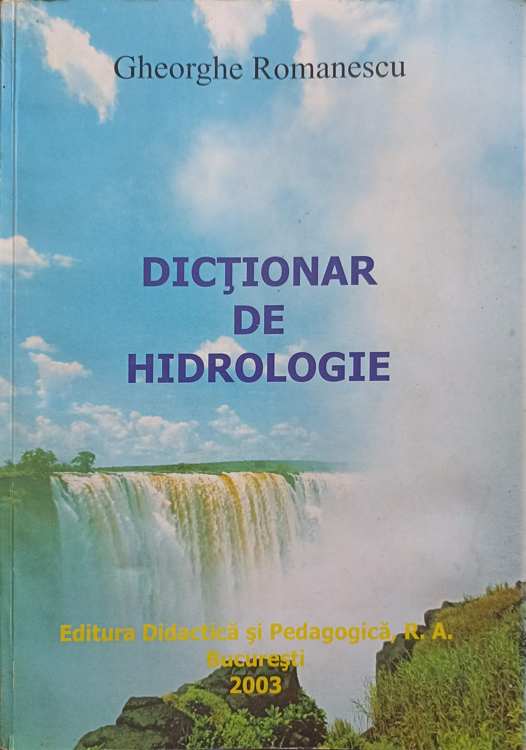 Dictionar De Hidrologie