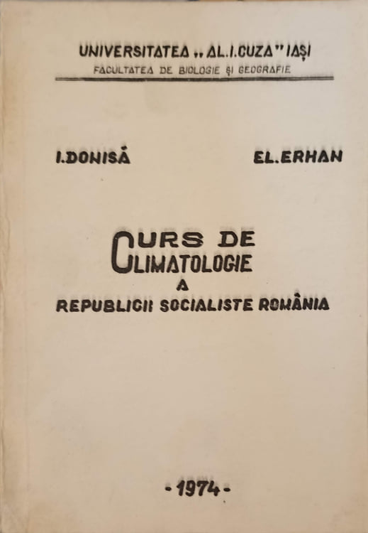 Vezi detalii pentru Curs De Climatologie A Rsr