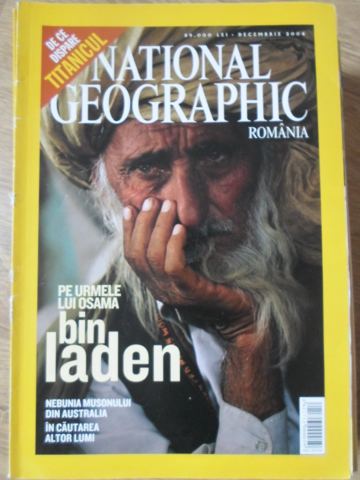 National Geographic Romania, Decembrie 2004. Pe Urmele Lui Osama Bin Laden