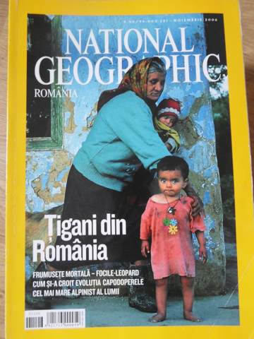 National Geographic Romania, Noiembrie 2006. Tiganii Din Romania