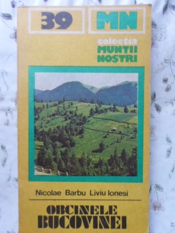 Obcinele Bucovinei (harta Lipsa)