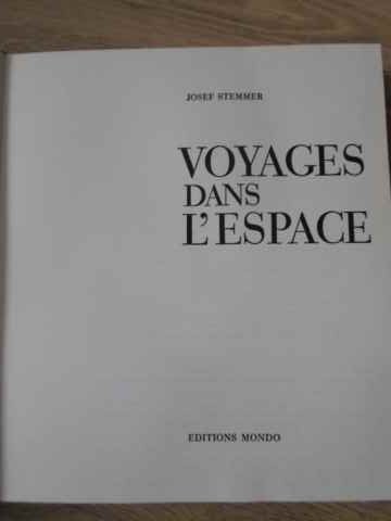 Voyages dans l'espace