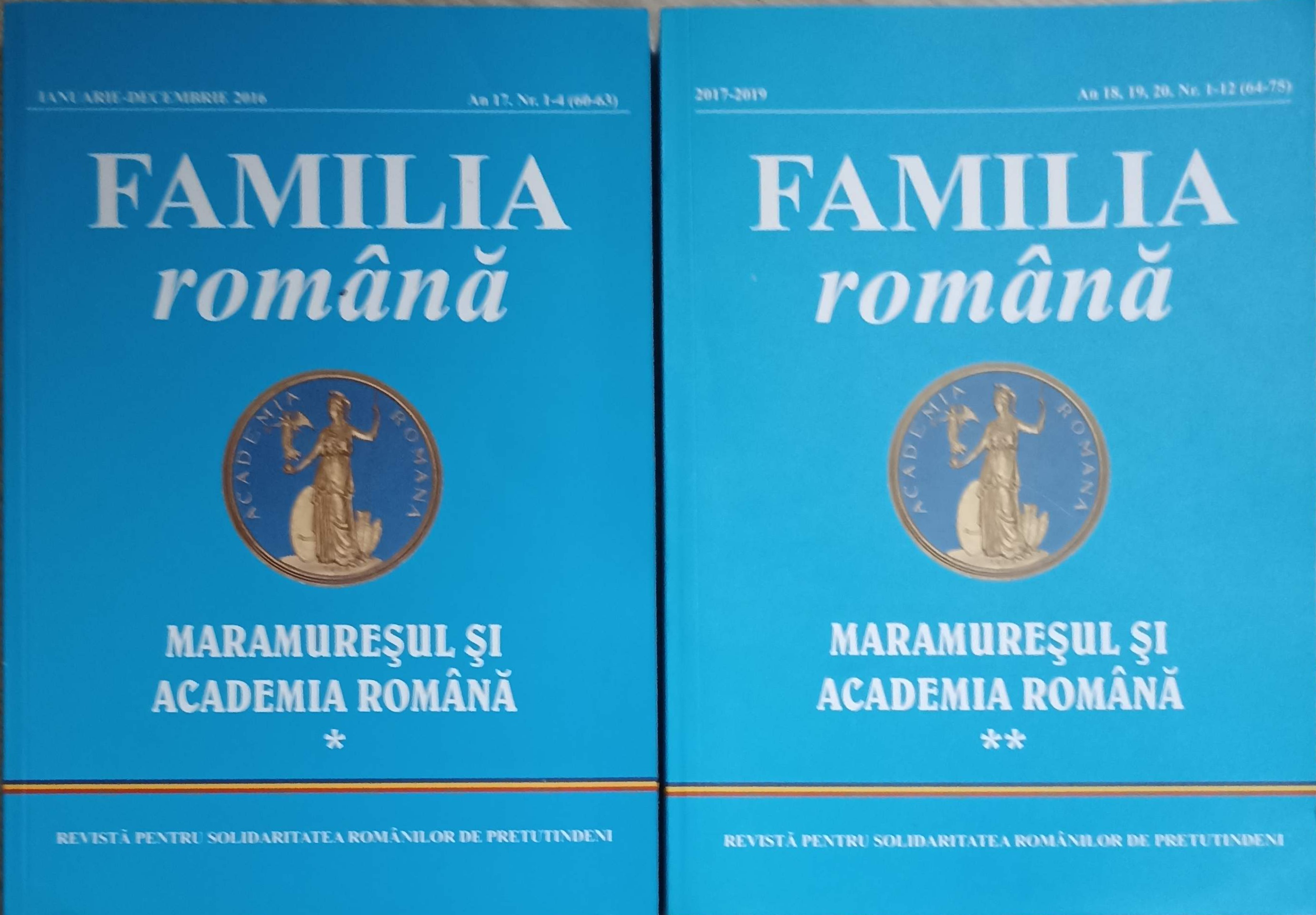 Familia Romana. Maramuresul Si Academia Romana Vol.1-2