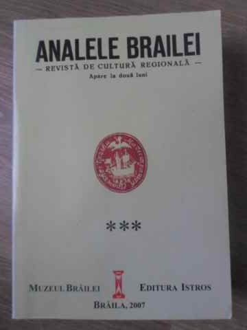 Vezi detalii pentru Analele Brailei 1934-1936, 1938-1940. Revista De Cultura Regionala (editie Anastasica)