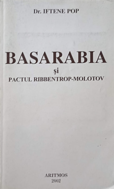 Basarabia Si Pactul Ribbentrop-molotov