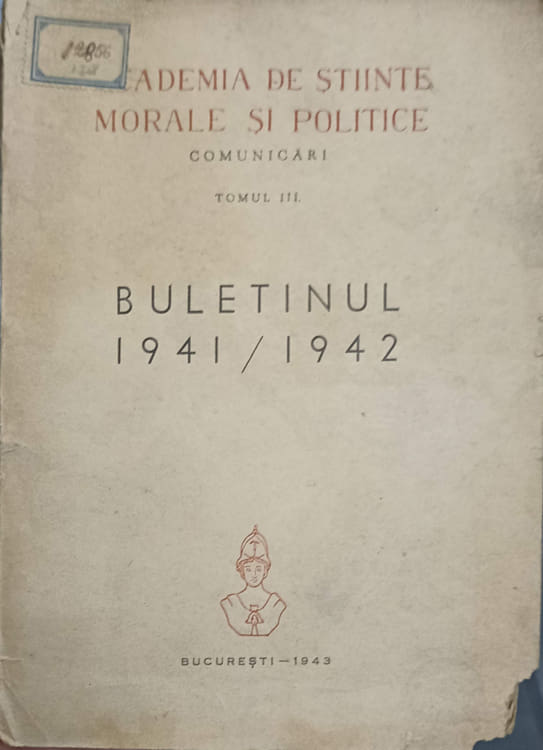 Buletinul 1941 - 1942. Comunicari, Tomul Iii