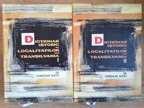 Vezi detalii pentru Dictionar Istoric Al Localitatilor Din Transilvania Vol.1-2 A-z