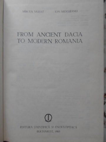 From Ancient Dacia To Modern Romania