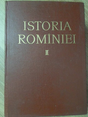 Istoria Romaniei Vol.2 Feudalismul Timpuriu (a Doua Jum. A Sec. Al Xvi-lea)