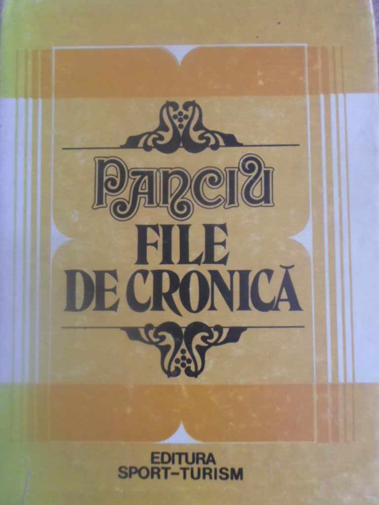 Panciu File De Cronica