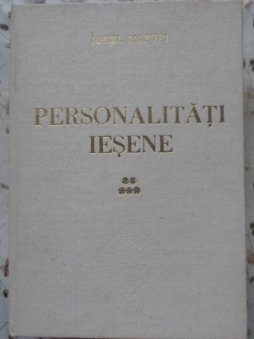 Vezi detalii pentru Personalitati Iesene Vol. 5 Omagiu