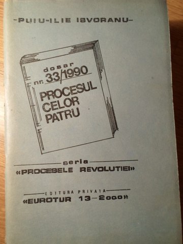 Procesul Celor Patru. Dosar Nr. 33/1990