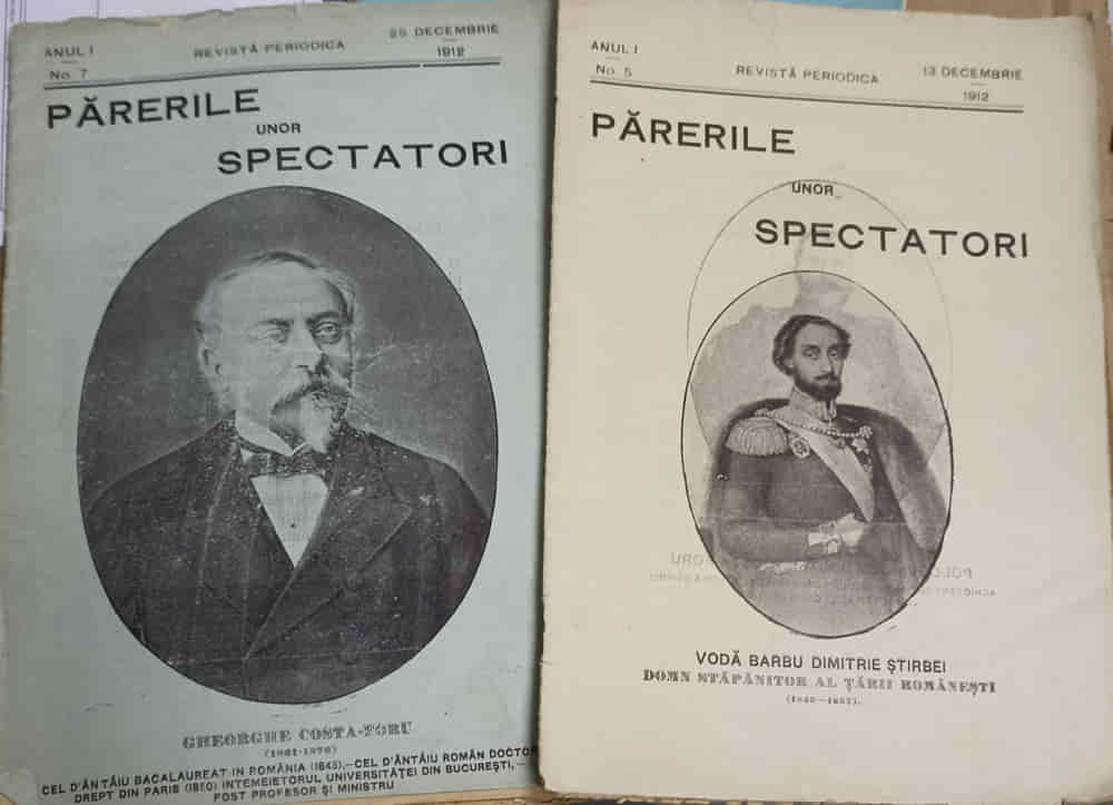 Vezi detalii pentru Revista Periodica. Parerile Unor Spectatori Nr. 5, 7