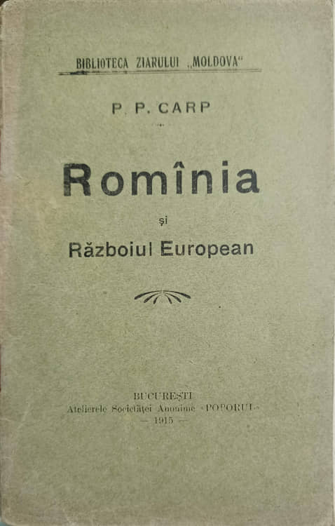 Romania si razboiul european