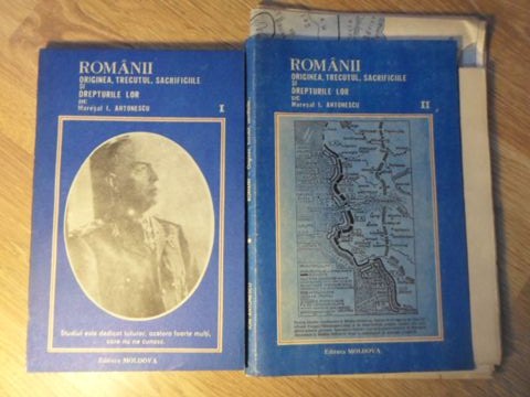 Romanii Originea, Trecutul, Sacrificiile Si Drepturile Lor Vol.1-2