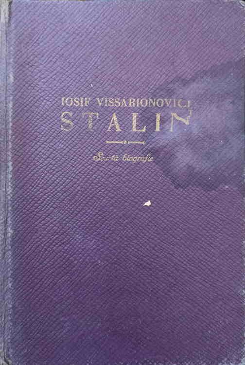 Iosif Vissarionovici Stalin, Scurta Biografie