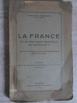 La France Et La Politique Orientale De Catherine Ii