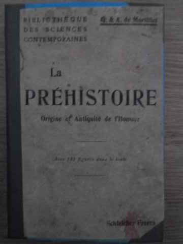La prehistoire origine et antiquite de l'homme