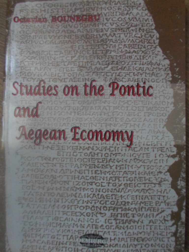 Studies On The Pontic And Aegean Economy